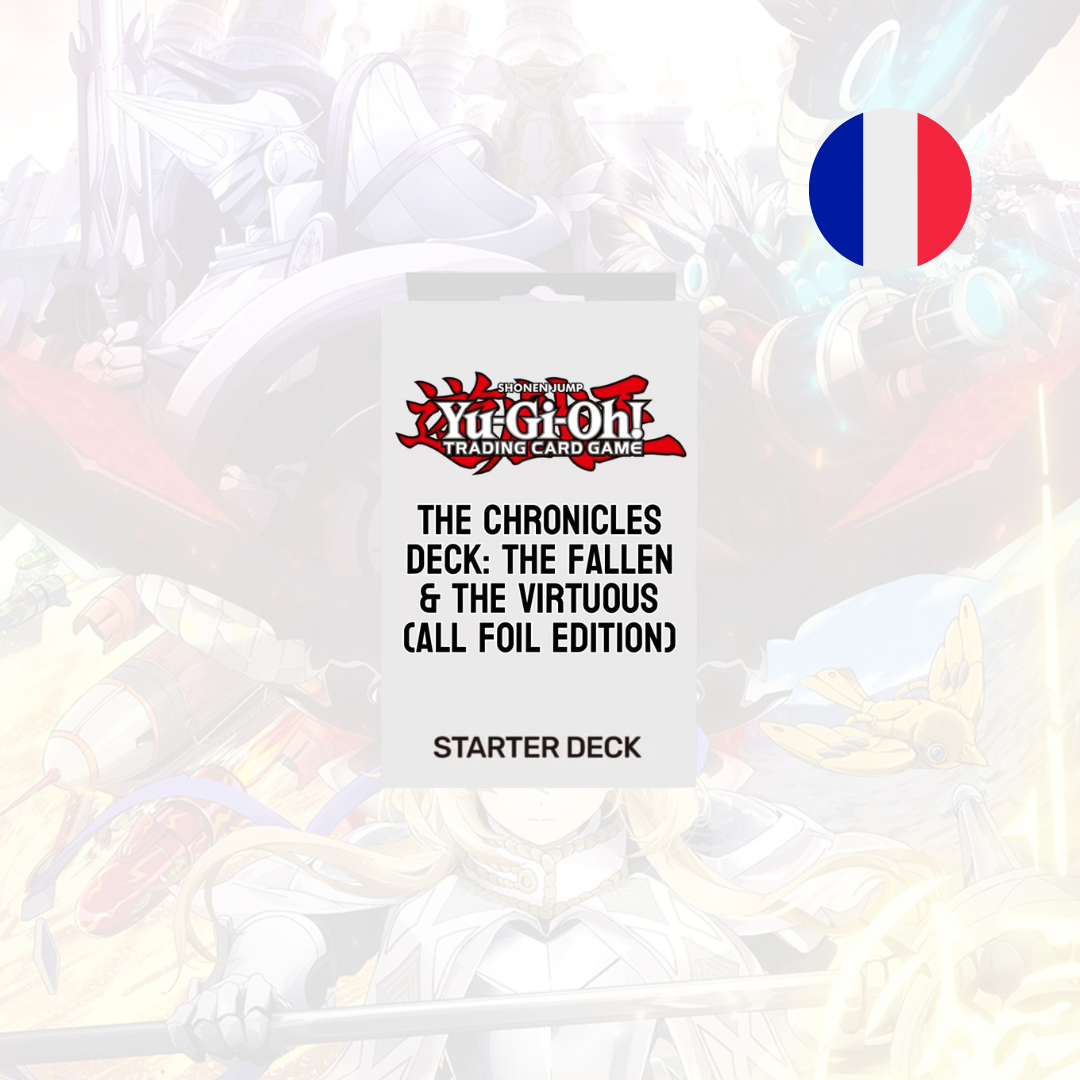 PRECOMMANDE -Deck de Structure - The Chronicles Deck: The Fallen & The Virtuous (All-Foil Edition) - Yu-Gi-Oh - FR