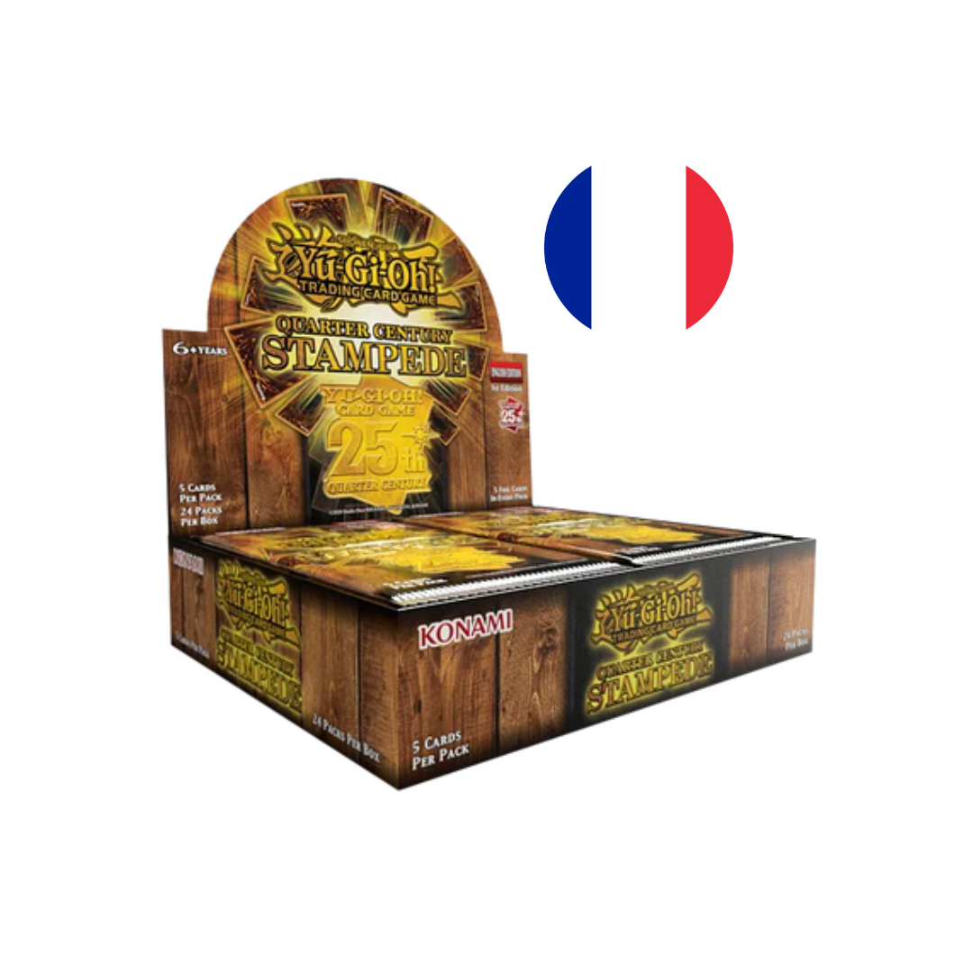 Display Quarter Century Stampede (RA04) - Yu-Gi-Oh - FR