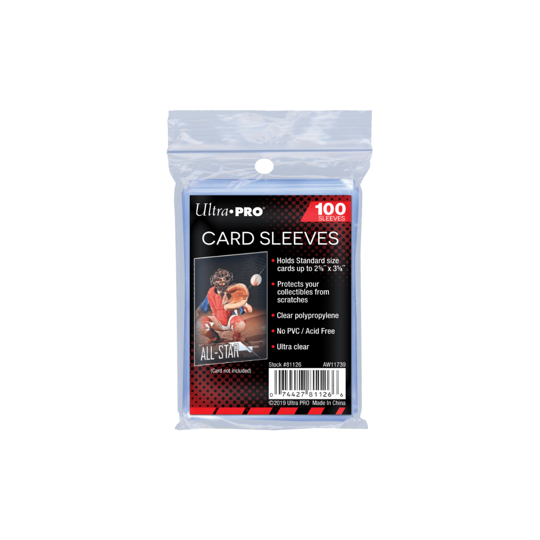 Ultra Pro - 100 sleeves standard - cartes 66 x 91 mm - soft transparent