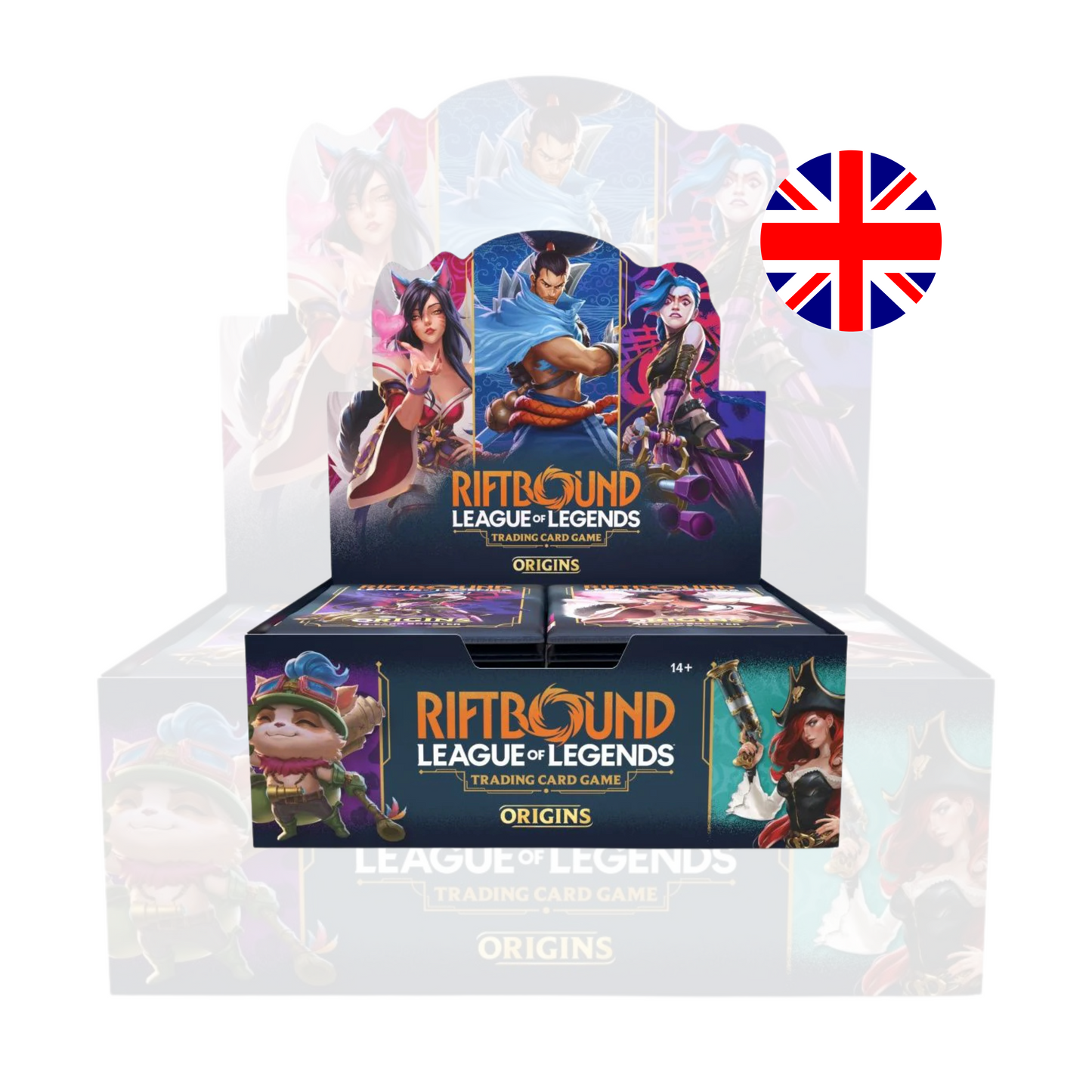 PRECOMMMANDE - Riftbound: League of Legends TCG - OGN : Origins Boîte de 24 Boosters -EN