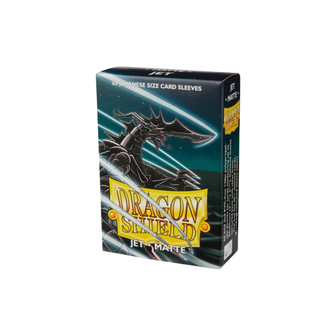 Dragon Shield - Japanese Size - Jet Matte (60 sleeves)