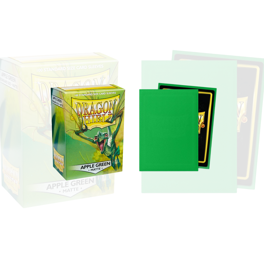 Dragon Shield - Standard - Apple Green Matte (100 sleeves)