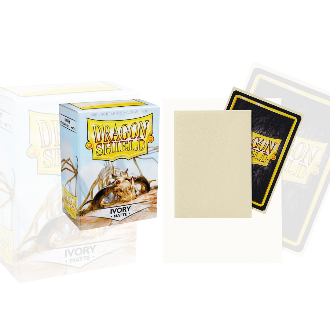 Dragon Shield - Standard - Ivory Matte (100 sleeves)