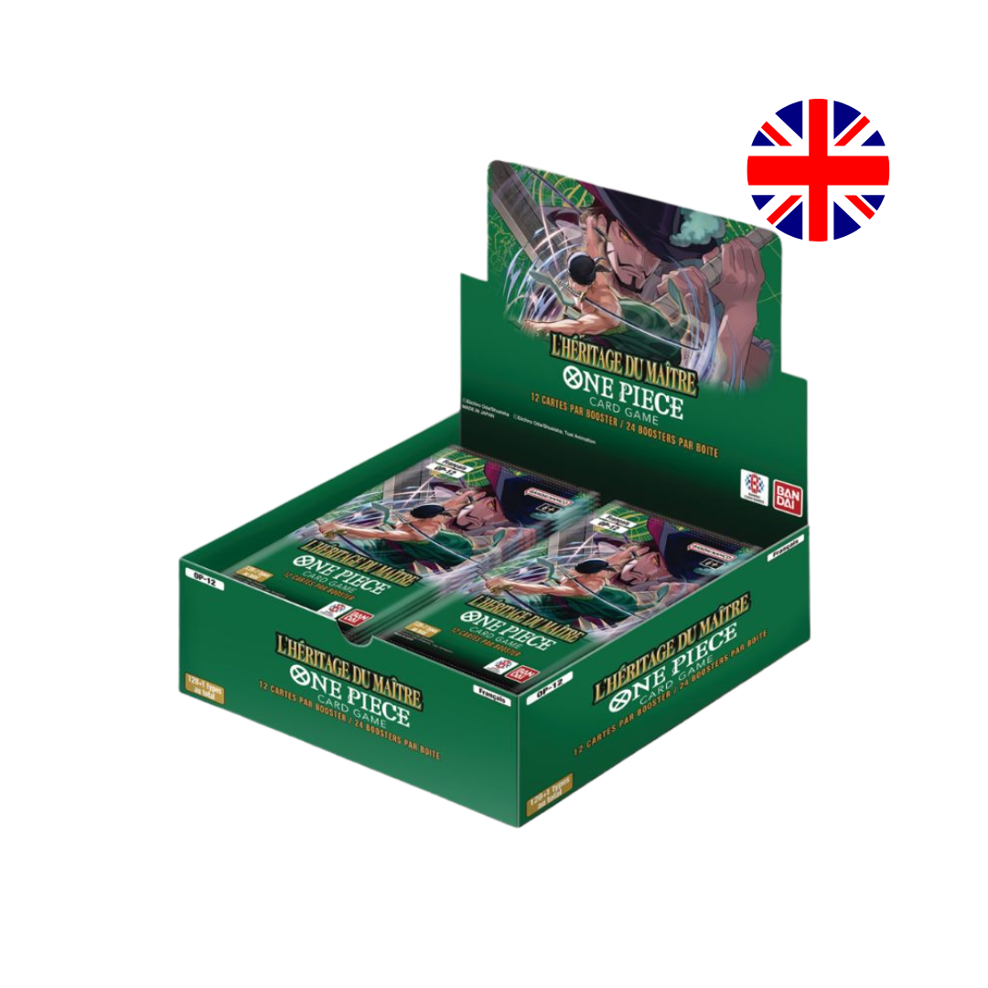 PRECOMMANDE - One Piece - OP12 L'héritage du Maître - Boite 24 boosters - EN