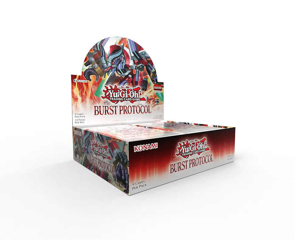 PRECOMMANDE - x12 Display de 24 Boosters  -  Burst Protocol - Yu-Gi-Oh! - FR