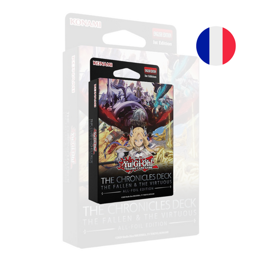 PRECOMMANDE -Deck de Structure - The Chronicles Deck: The Fallen & The Virtuous (All-Foil Edition) - Yu-Gi-Oh - FR