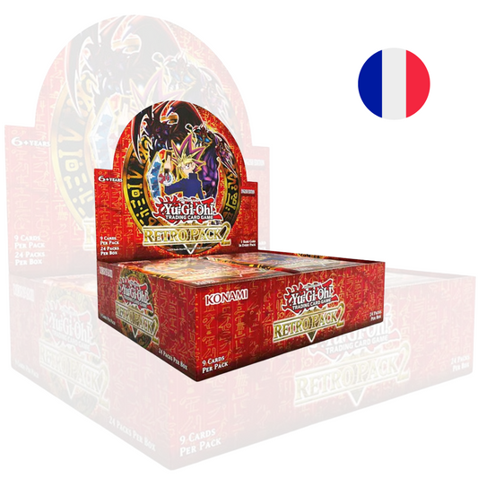 PRECOMMANDE - Display de 24 Boosters -  Retro Pack 2 Reprint (RP02) - Yu-Gi-Oh! - FR