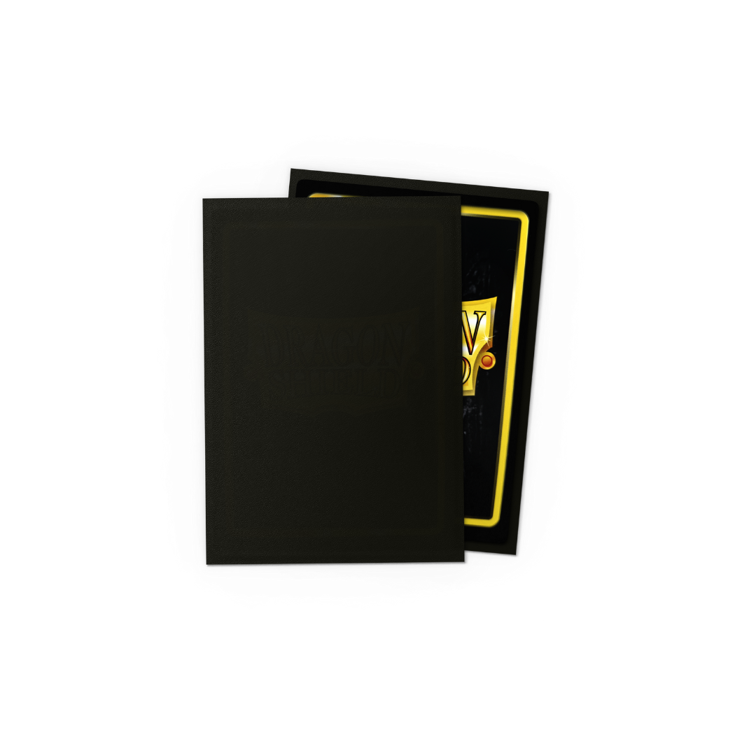Dragon Shield - Japanese Size - Black Matte (60 sleeves)