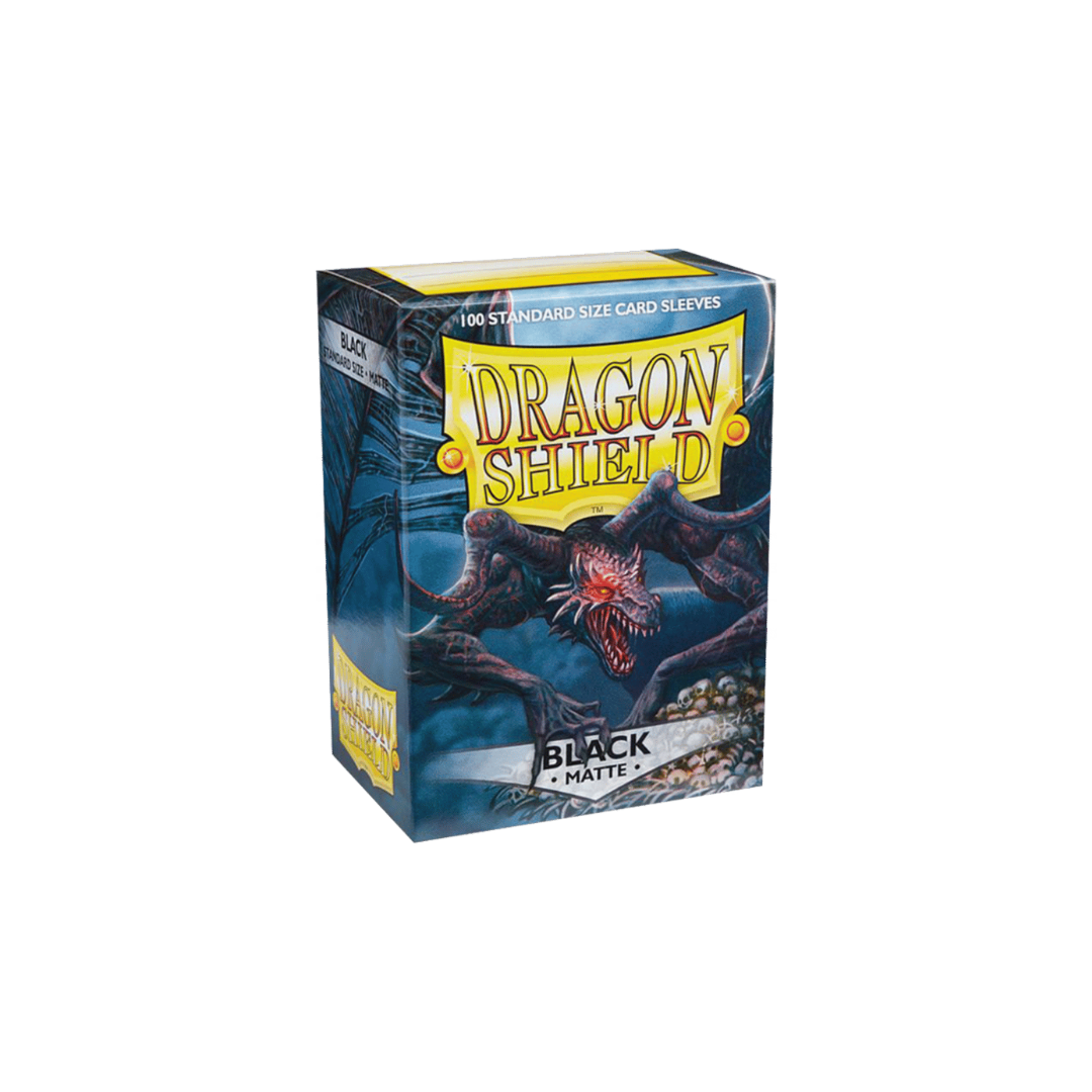 Dragon Shield - Standard - Black Matte (100 sleeves)