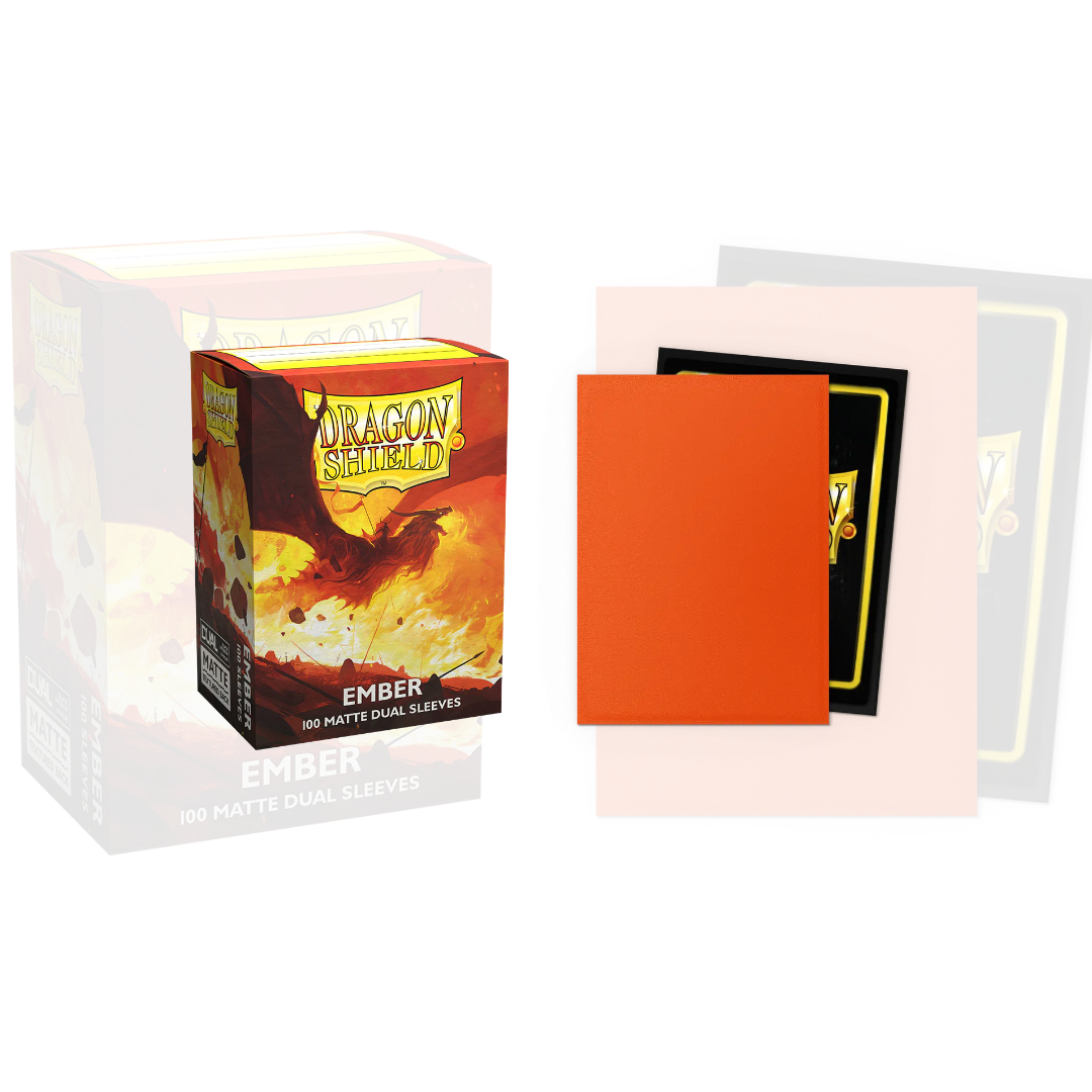 Dragon Shield - Standard - Ember (100 sleeves)