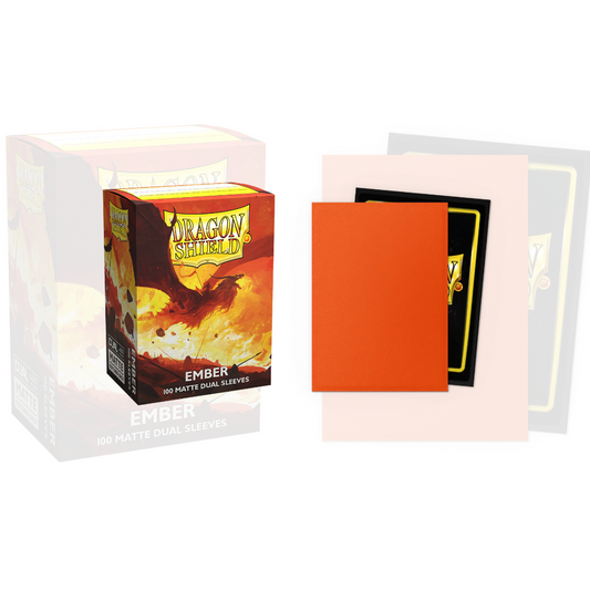 Dragon Shield - Standard - Ember (100 sleeves)