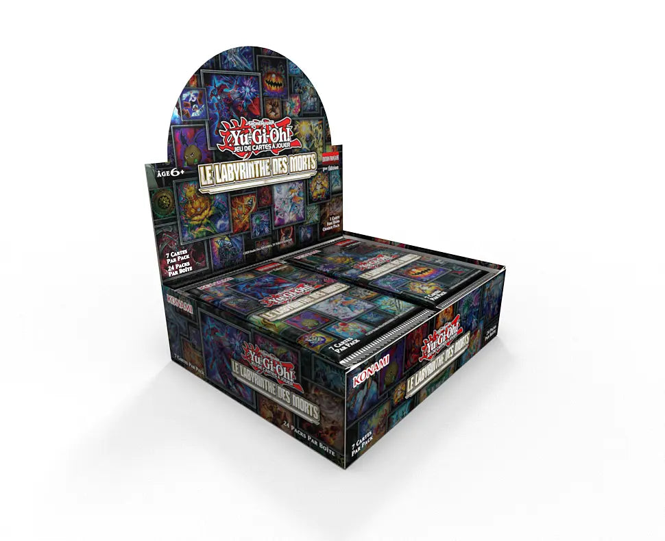 PRÉCOMMANDE - Display de 24 Boosters Le Labyrinthe des Morts - (MZMU) - Yu-Gi-Oh! - FR