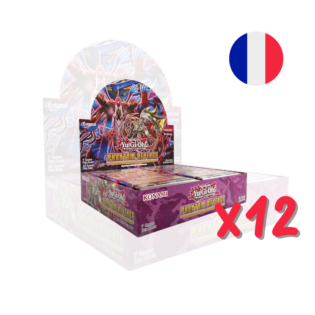 PRECOMMANDE - x12 Display de 24 Boosters -  Phantom Revenge - Yu-Gi-Oh! - FR