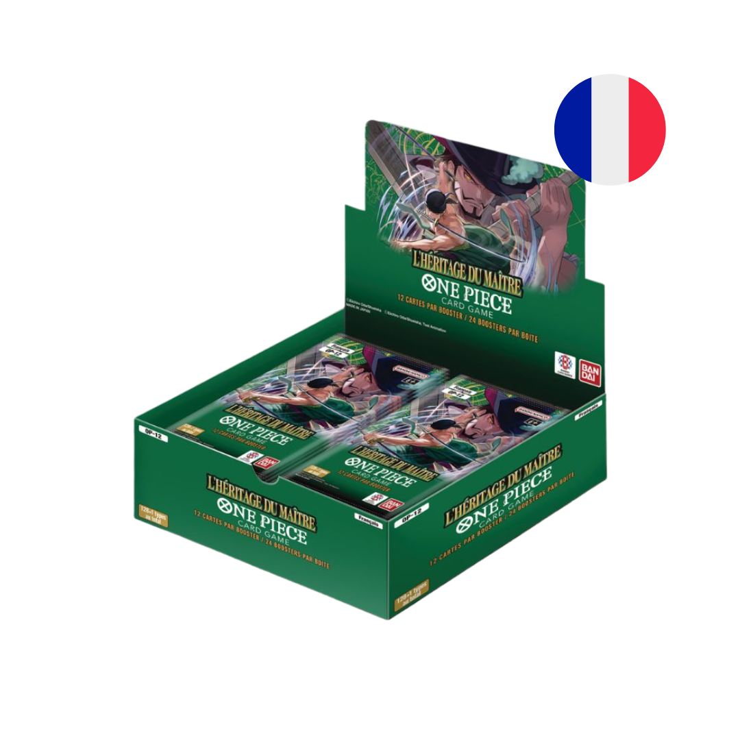 PRECOMMANDE - One Piece - OP12 L'héritage du Maître - Boite 24 boosters - FR